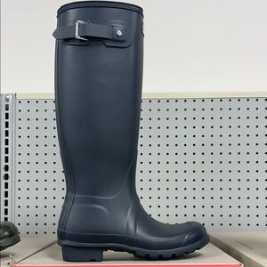 Hunter Original Dark Blue Tall Boots